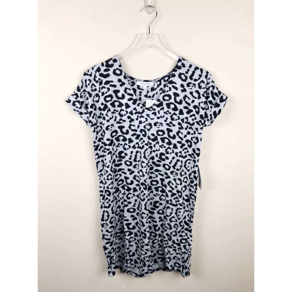 NEW Vanity Room French Terry Cuff Sleeve Dress